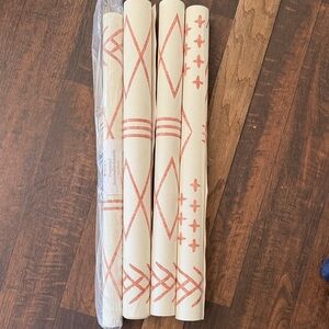 SPOONFLOWER Smooth pre pasted removable Geometric Patterned Wallpaper